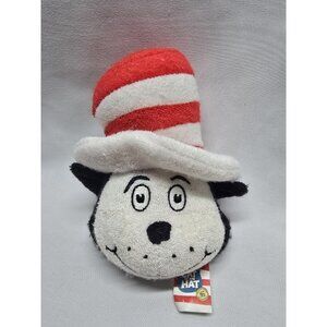 Beverly Hills Teddy Bear Co The Cat in the Hat Dr Seuss Terry Cloth Plush Head